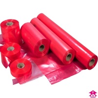 Pink antistatic layflat tubing